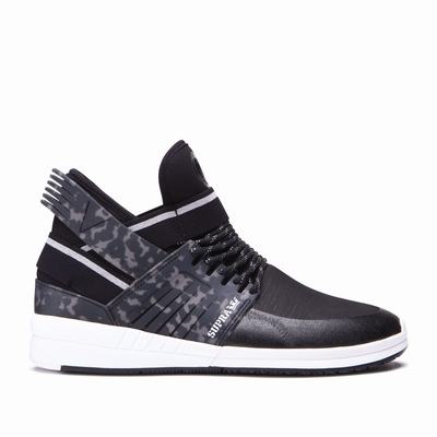 Supra SKYTOP V - Miesten Matalavartiset Tennarit - Mustat/Valkoinen